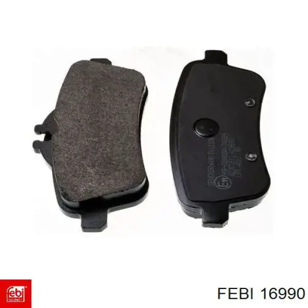 16990 Febi Pastillas freno traseras