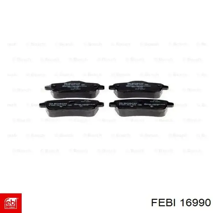 Pastillas traseras de freno Febi 16990 precio, desde 33,82 EUR
