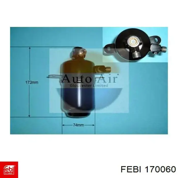 Filtro de combustible LR009705 Rover