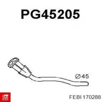 Manguera de freno trasera izquierda Febi 170288 precio, desde 31,47 EUR