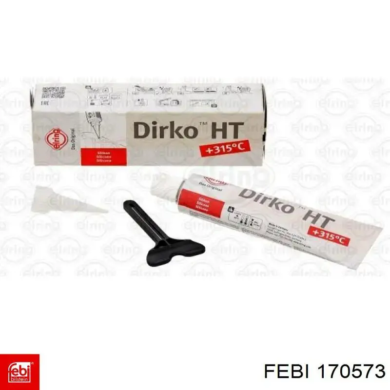Comprar 170573 Febi Junta superior de la tapa frontal del motor