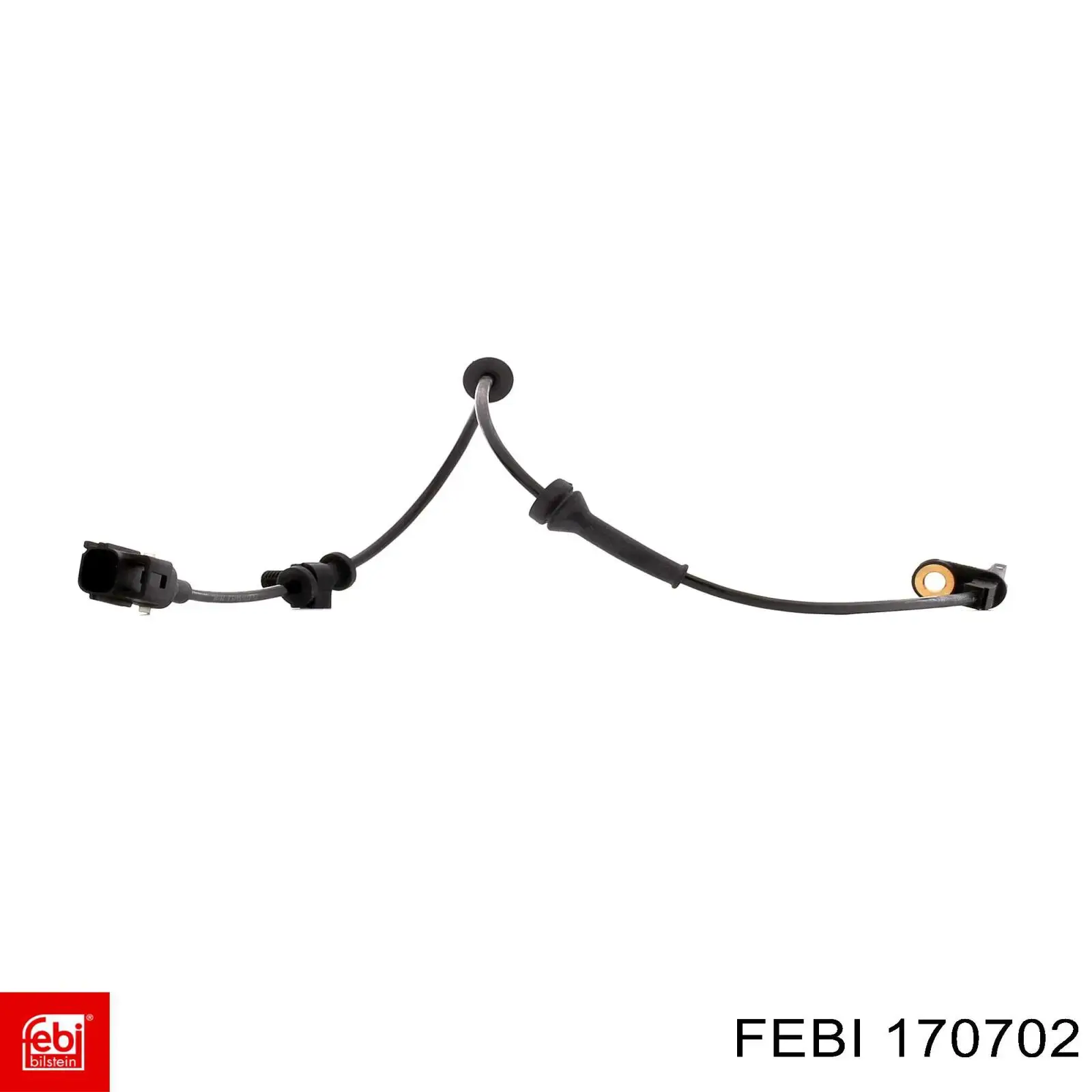 Sensor ABS trasero 170702 Febi