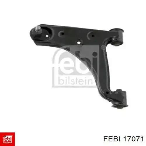 Brazo inferior izquierdo de la suspensión delantera Febi 17071 precio, desde 65,54 EUR