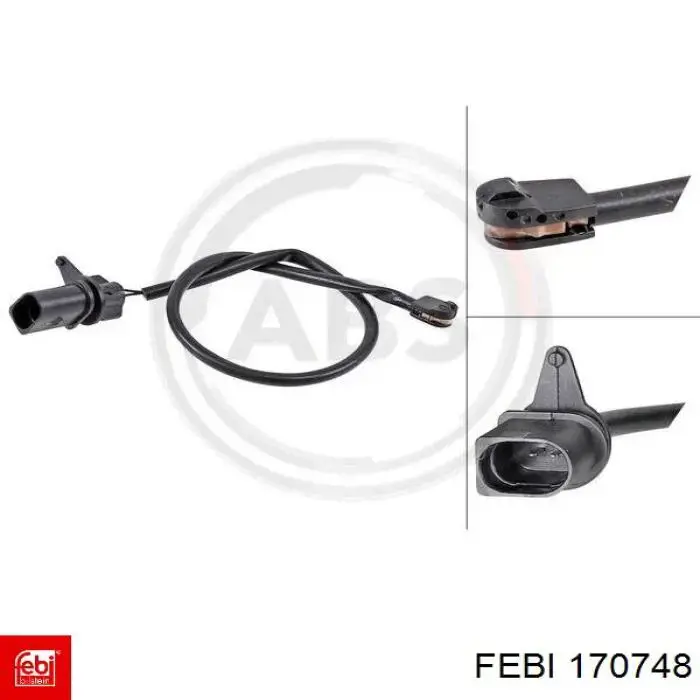Sensor de desgaste de las pastillas de freno delanteras Triclo 882064 precio, desde 5,16 EUR
