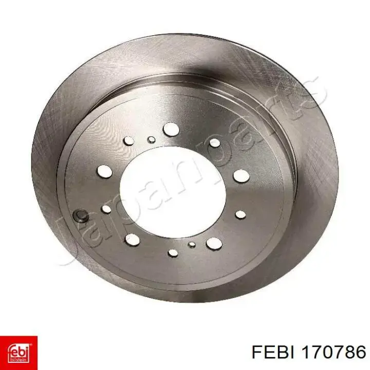 Comprar DP237C Japan Parts Disco de freno trasero