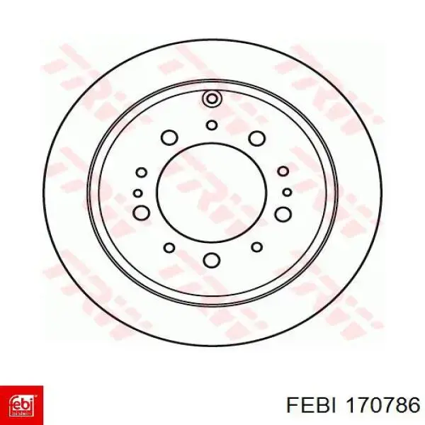 Disco de freno trasero DP237C Japan Parts