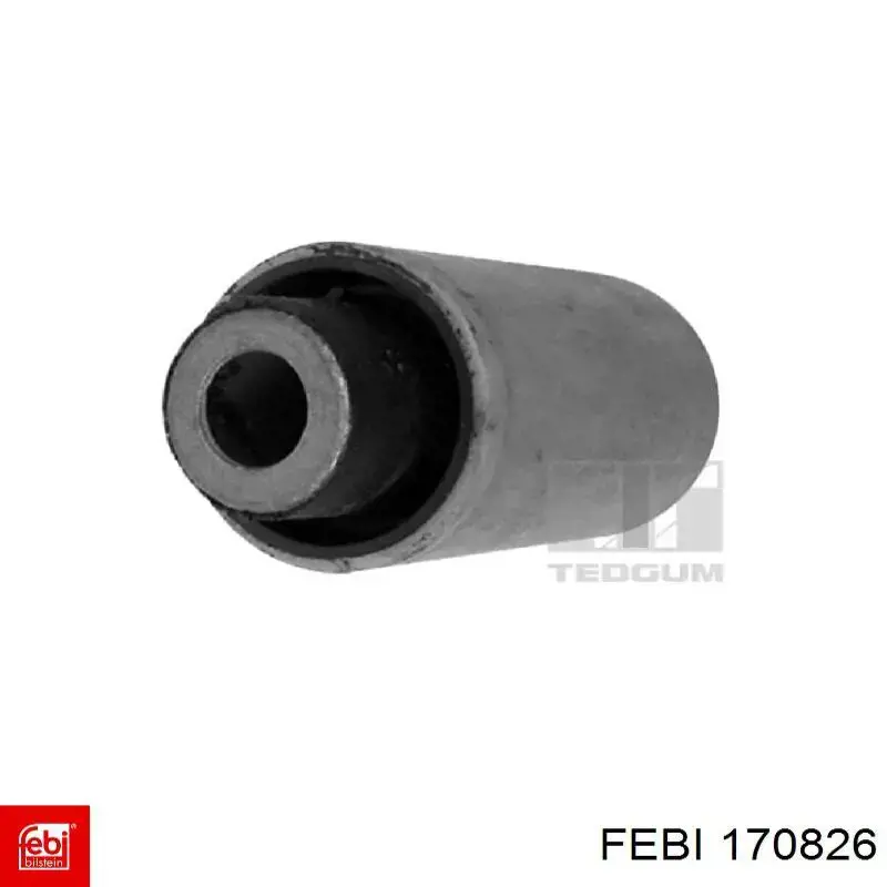 Buje del brazo longitudinal trasero Febi 170826 precio, desde 14,87 EUR