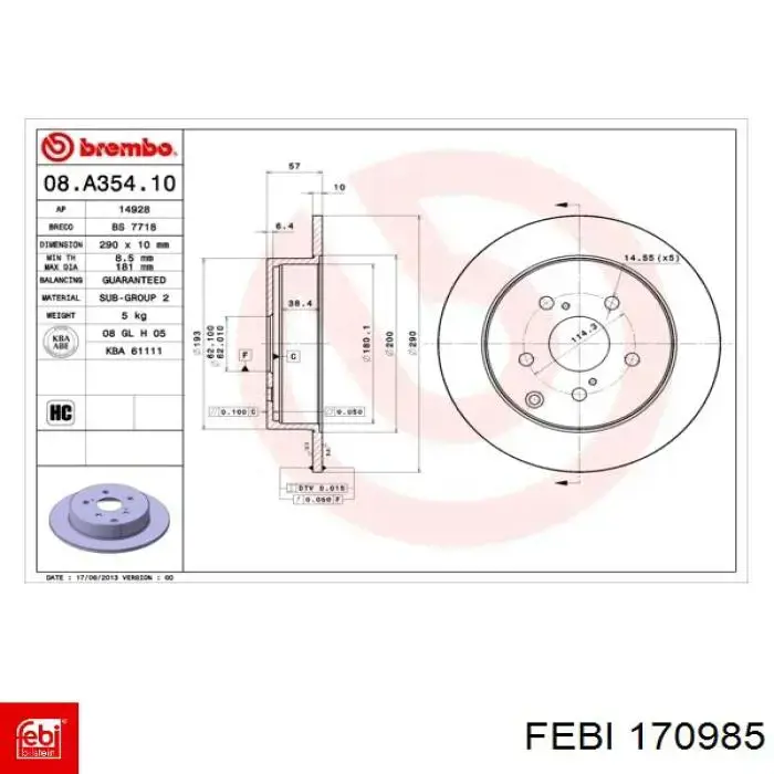 Filtro de transmisión automática Febi 170985 precio, desde 21,62 EUR