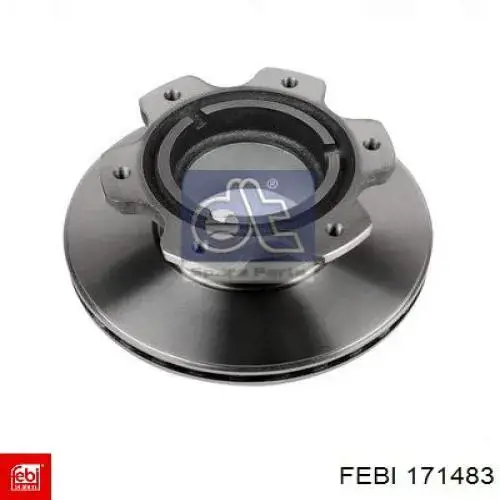 Comprar 171483 Febi Disco de freno trasero