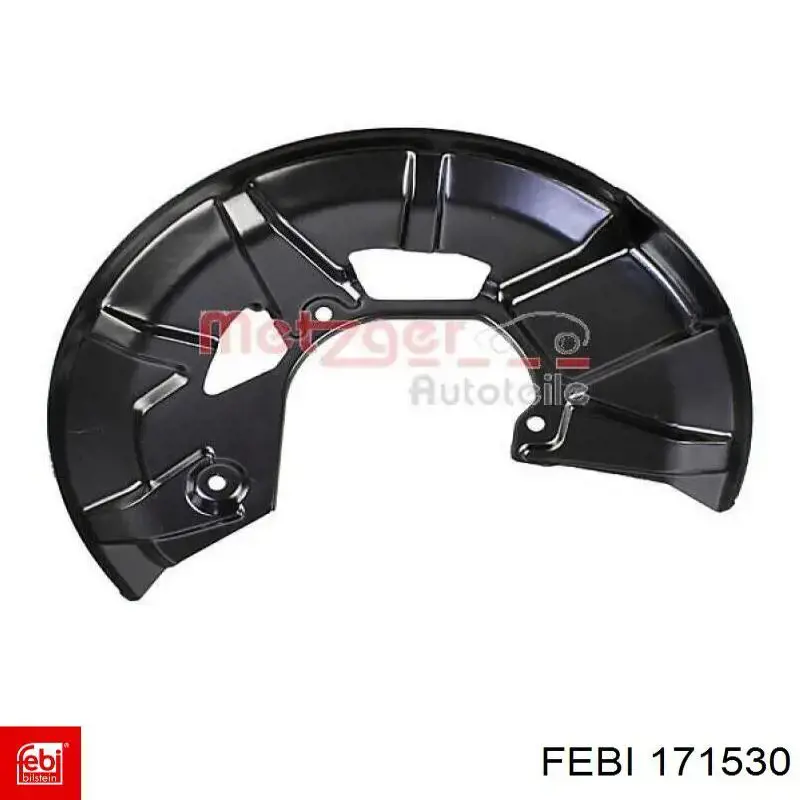 Protector de disco de freno delantero derecho Febi 171530 precio, desde 10,62 EUR