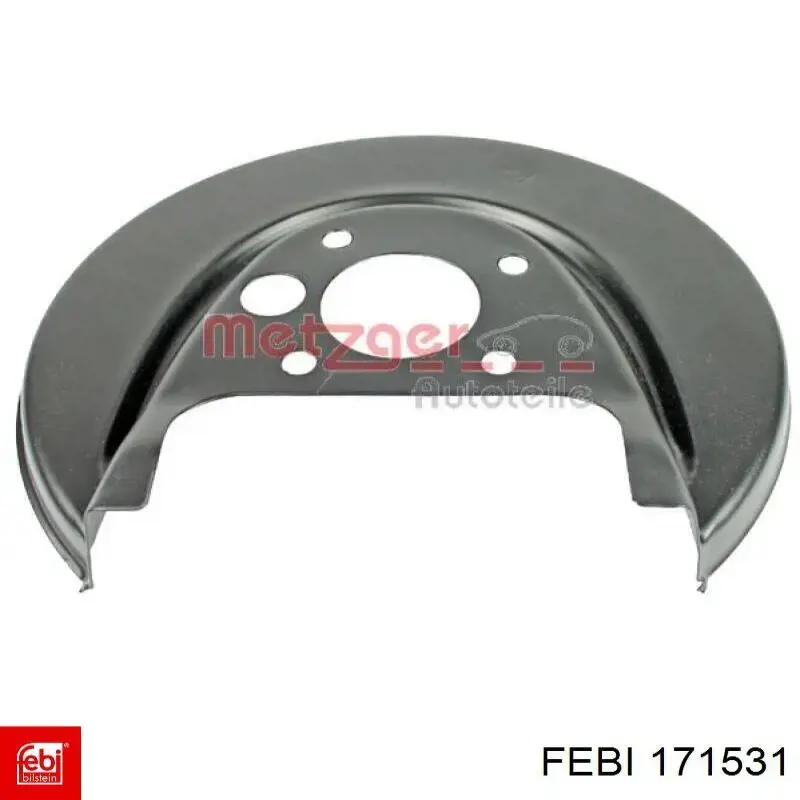 Comprar 171531 Febi Protector del disco de freno delantero izquierdo