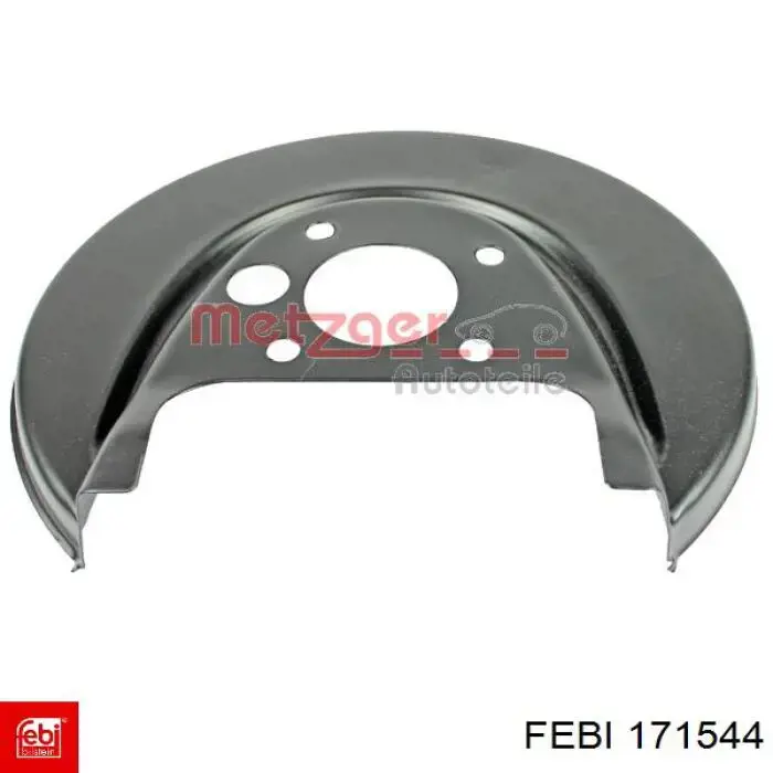 Comprar 171544 Febi Protector de disco de freno trasero izquierdo