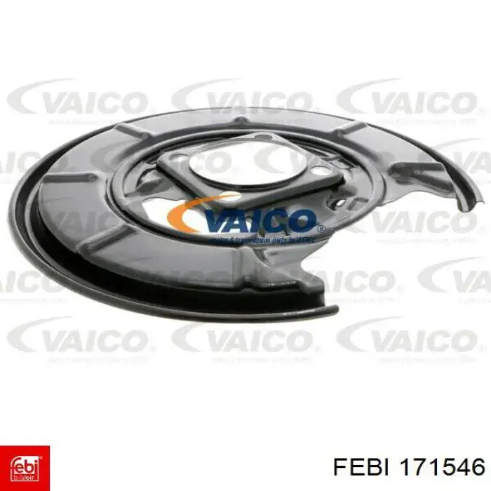 Comprar 171546 Febi Protector de disco de freno trasero izquierdo