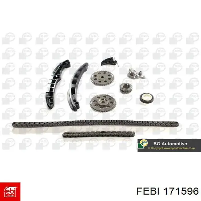 Kit de cadena de distribución Febi 171596 precio, desde 134,50 EUR