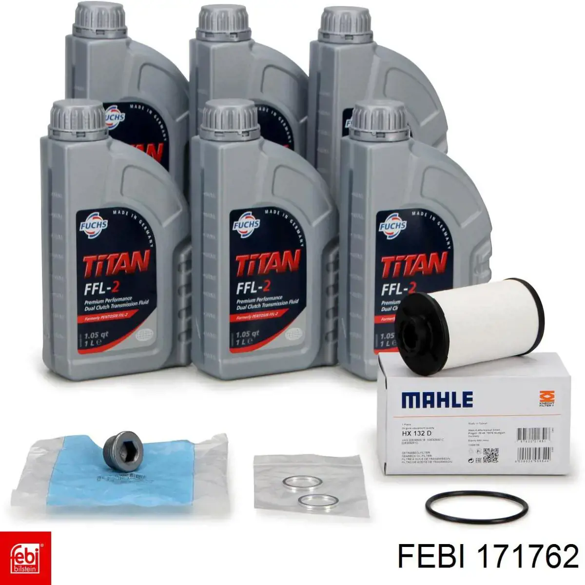 Kit de servicio para cambio de aceite de transmisión automática Febi 171762 precio, desde 140,26 EUR