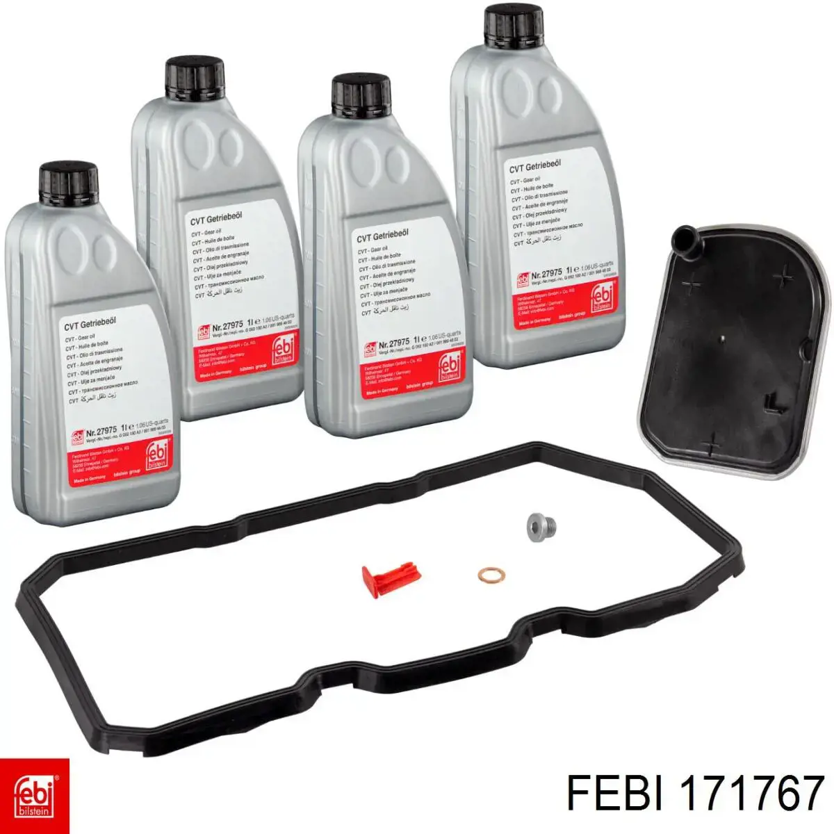 Comprar 171767 Febi Kit de servicio para cambio de aceite de transmisión automática