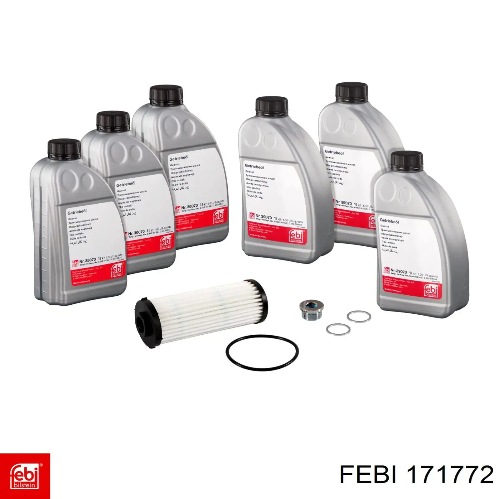 Kit de servicio para cambio de aceite de transmisión automática Febi 171772 precio, desde 143,29 EUR