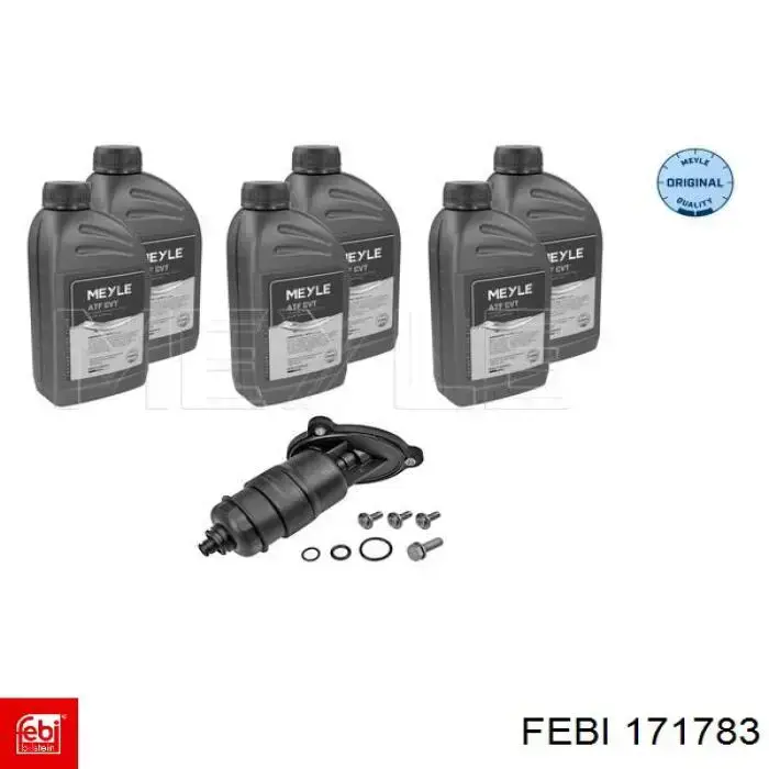 Kit de servicio para cambio de aceite de transmisión automática 171783 Febi