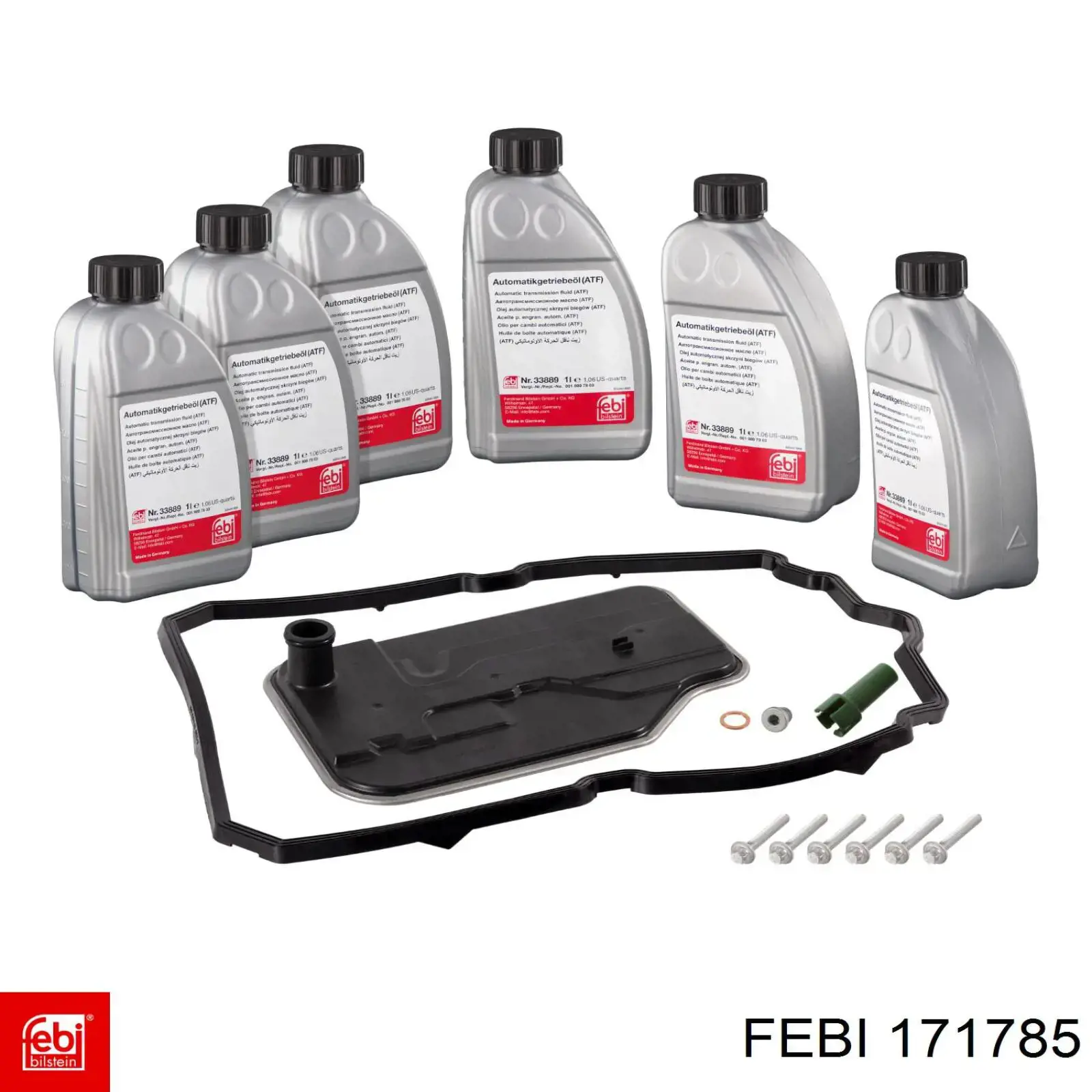 Comprar 171785 Febi Kit de servicio para cambio de aceite de transmisión automática