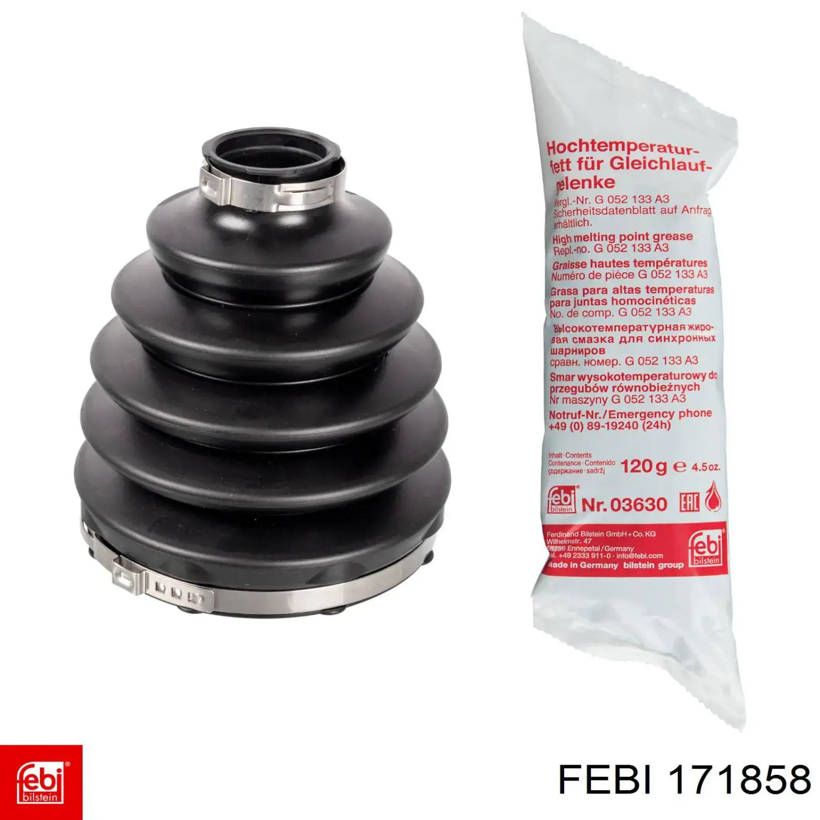 Comprar 171858 Febi Fuelle de palier delantero exterior