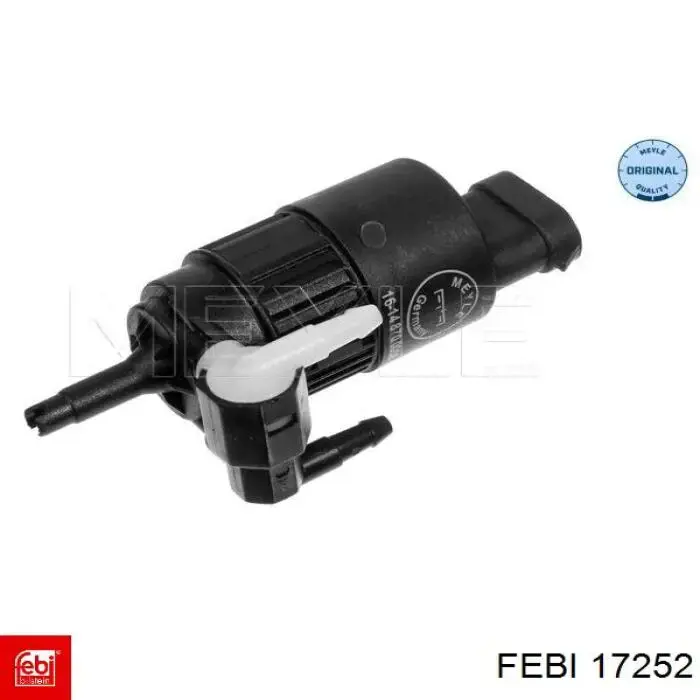 Comprar 17252 Febi Bomba-motor de limpiaparabrisas delantero/trasero