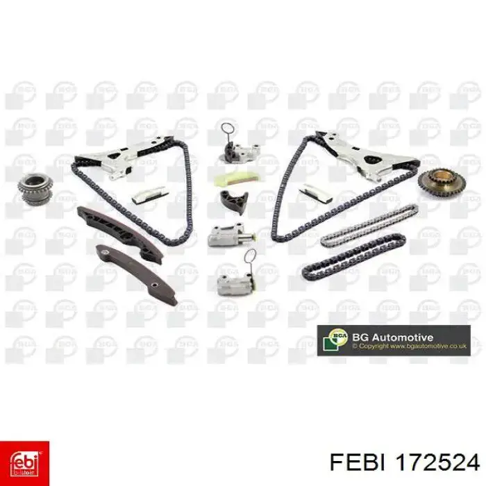 Cadena de distribución Febi 172524 precio, desde 82,93 EUR