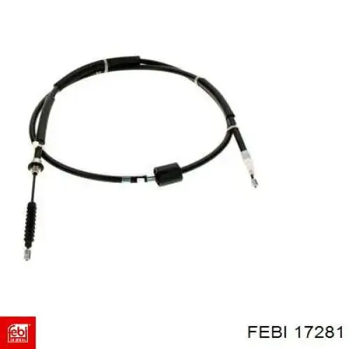 17281 Febi cable de freno de mano trasero derecho/izquierdo