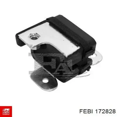Comprar 06842 Metalcaucho Abrazadera de tubo de escape trasera