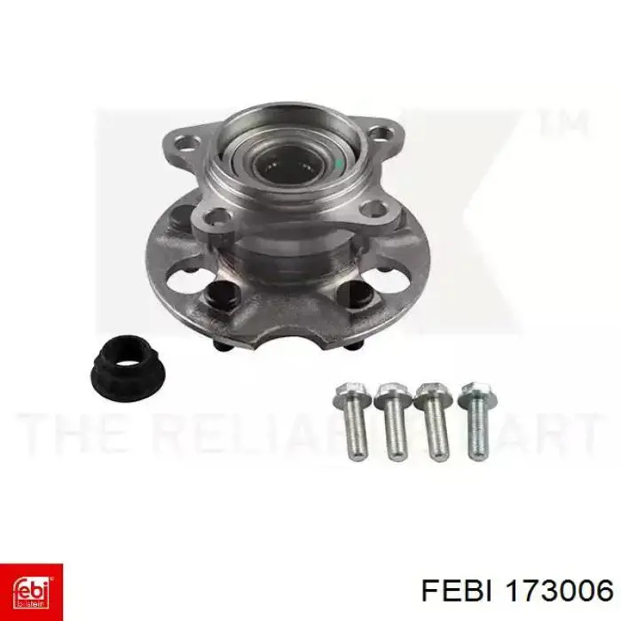 173006 Febi Buje de rueda trasero