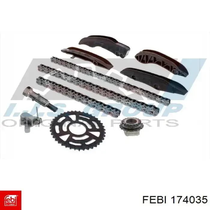 Cadena de distribución superior, kit Febi 174035 precio, desde 155,88 EUR