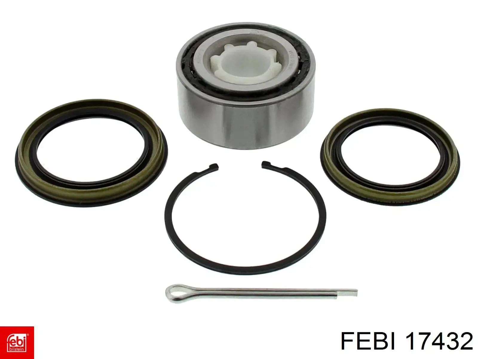 Cojinete de rueda delantero Febi 17432 precio, desde 25,35 EUR