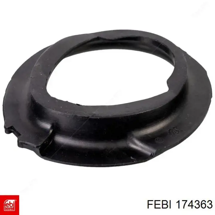 Comprar 174363 Febi Espaciador de goma inferior del resorte delantero
