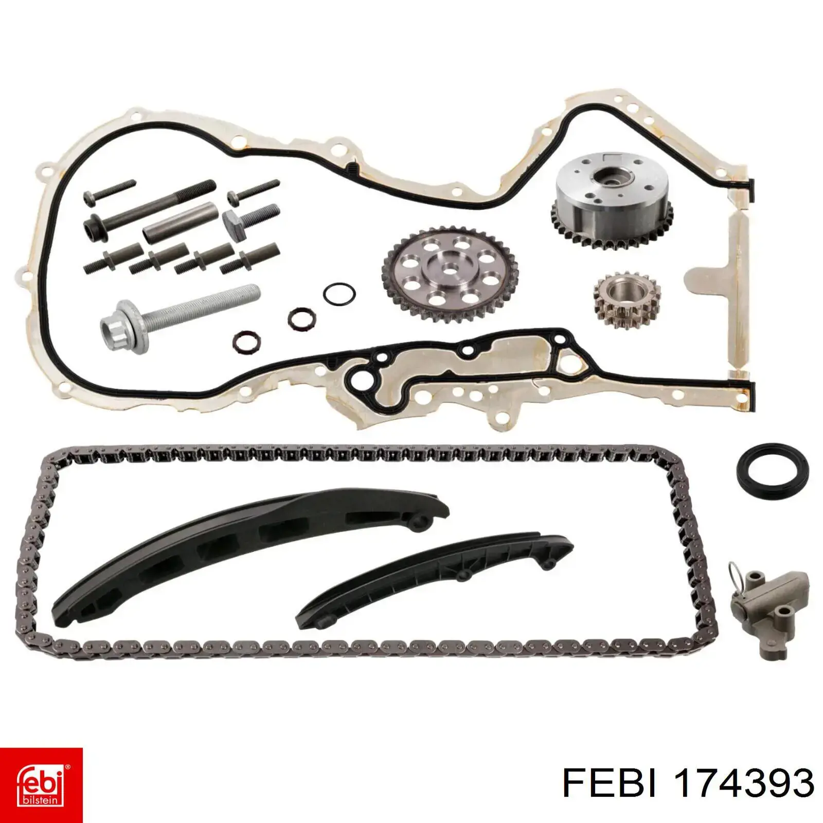 Kit de cadena de distribución Febi 174393 precio, desde 170,29 EUR