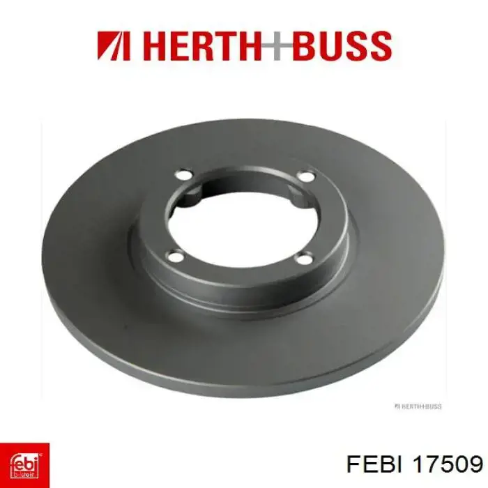 Comprar 17509 Febi Freno de disco delantero