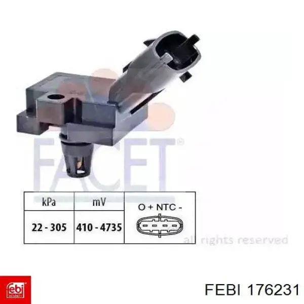 Comprar SS1236812B1 Delphi Sensor de cigüeñal