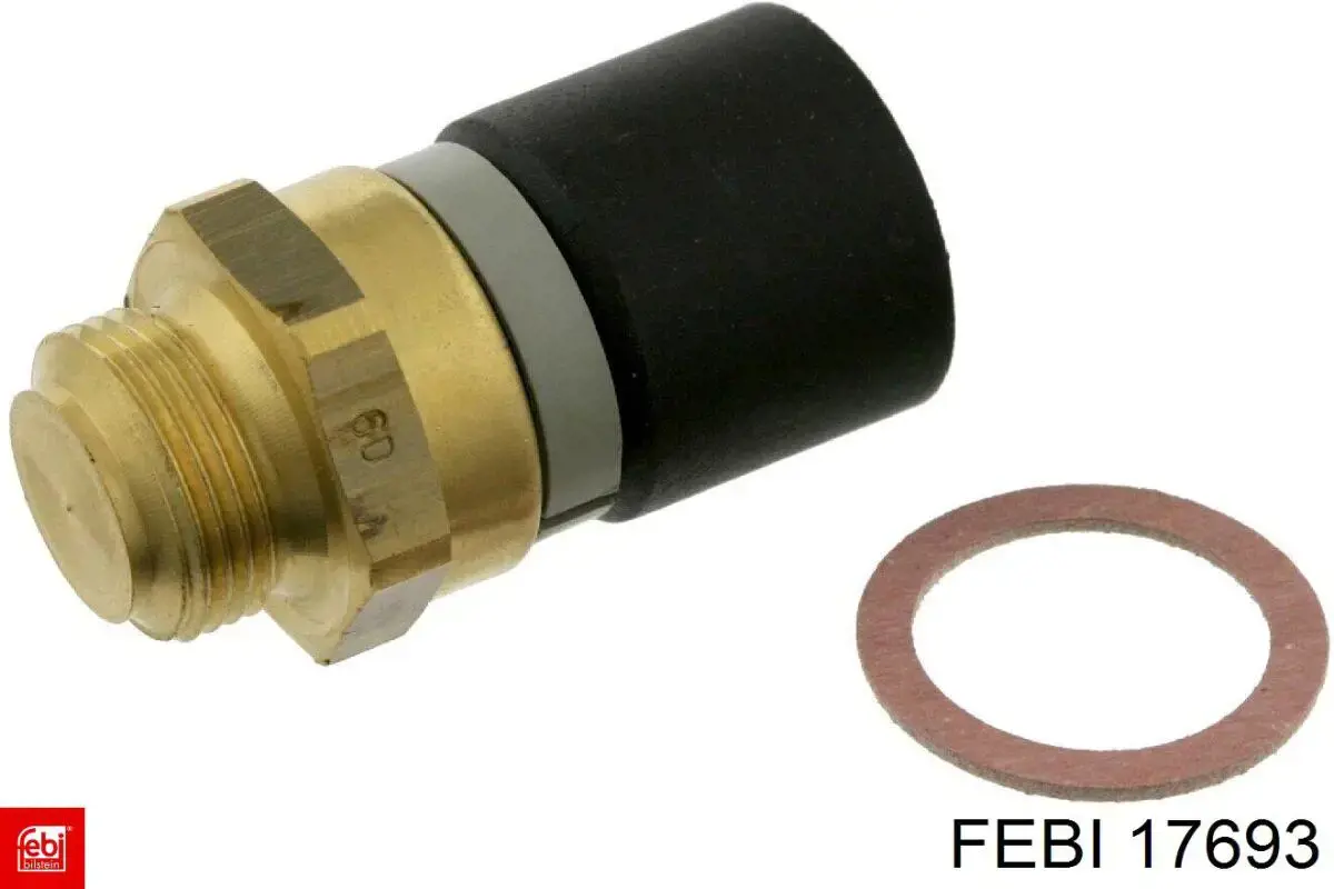 17693 Febi sensor, temperatura del refrigerante (encendido el ventilador del radiador)