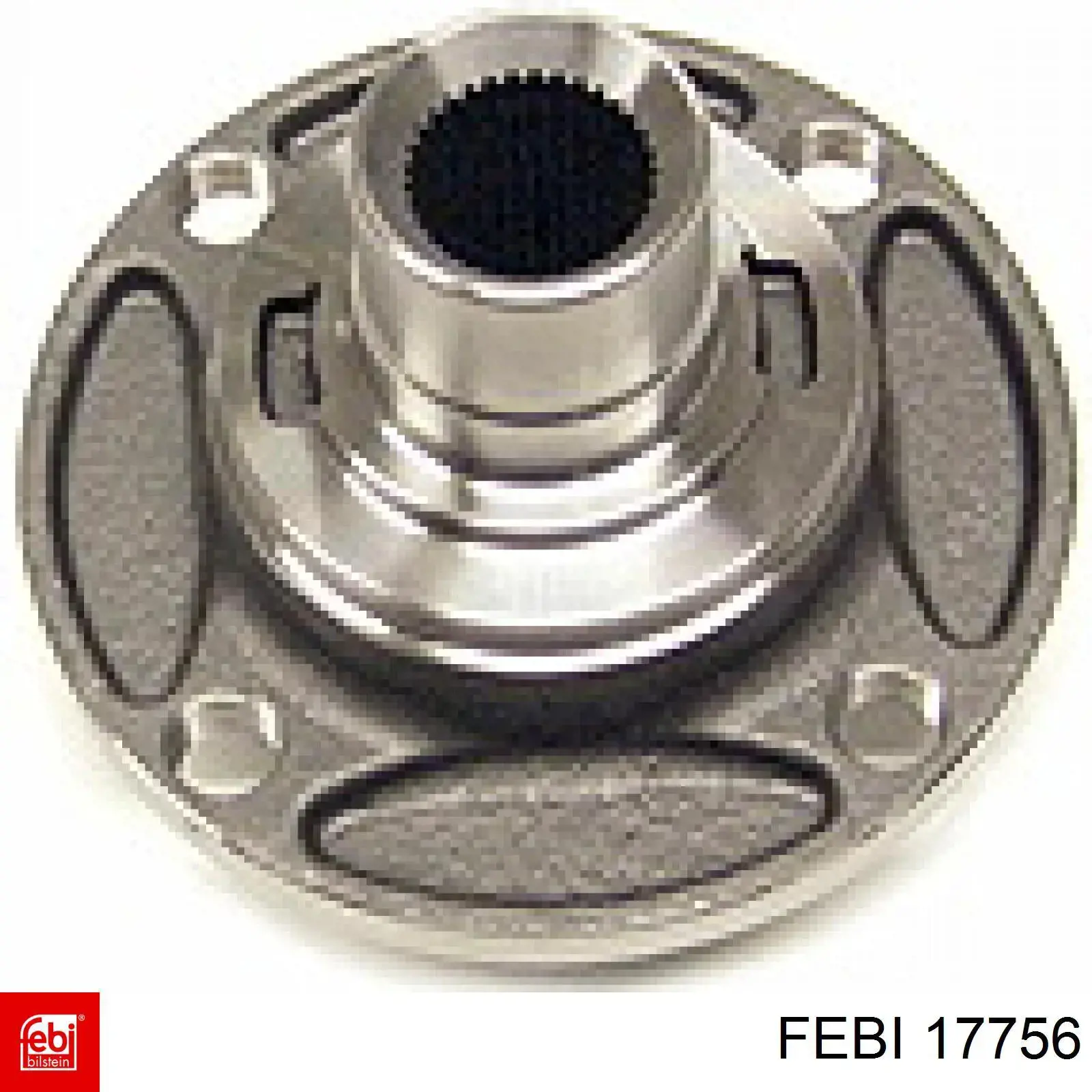 Buje de rueda delantero 8A0407615C VAG