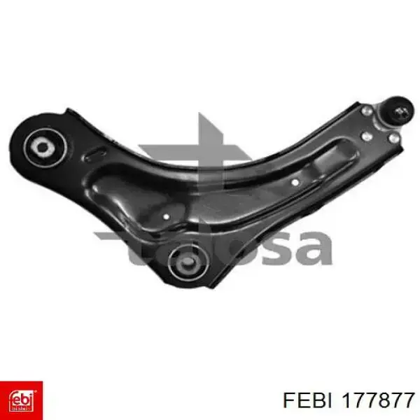Brazo inferior izquierdo de la suspensión delantera Febi 177877 precio, desde 54,18 EUR