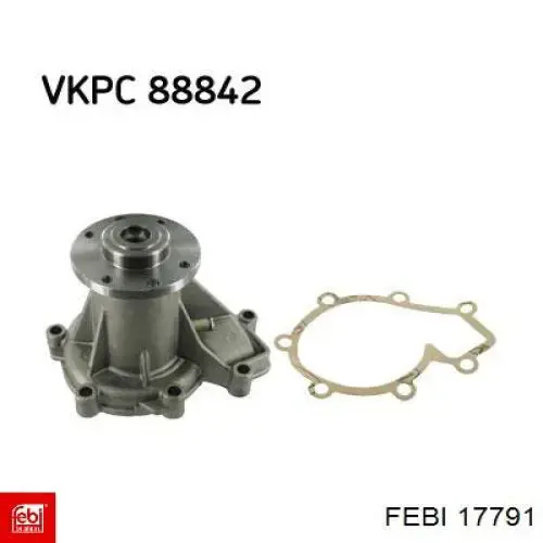 Bomba de agua A6052000120 Mercedes