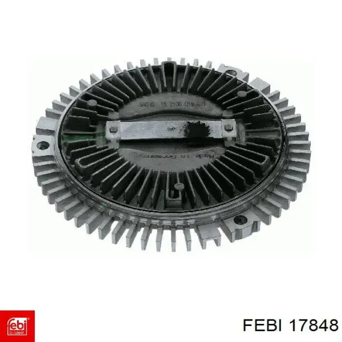 17848 Febi embrague, ventilador del radiador