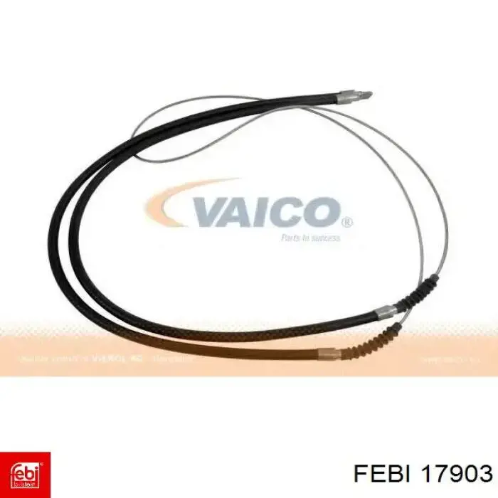 Comprar 17903 Febi Cable de freno de mano trasero derecho/izquierdo