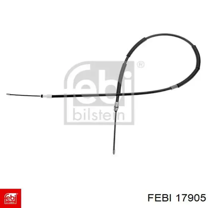 Cable de freno de mano trasero izquierdo Peugeot 205 2 (20A, C)