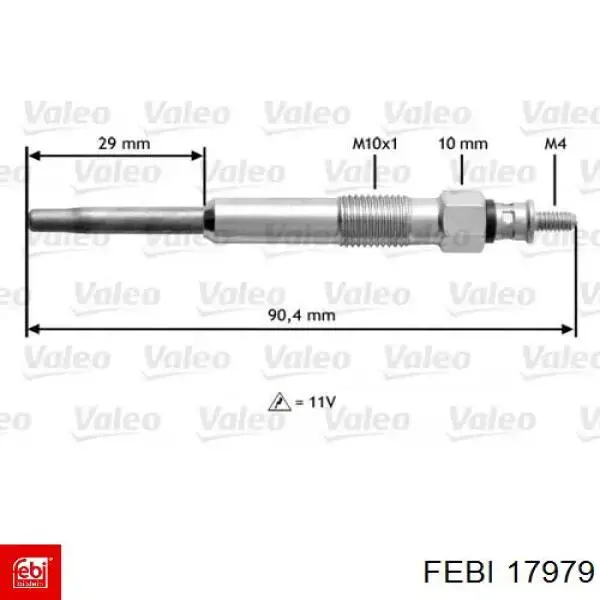 Comprar 17979 Febi Calentadores diésel