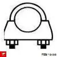 Soporte, silenciador Volkswagen Tiguan 1 5N1, 5N2