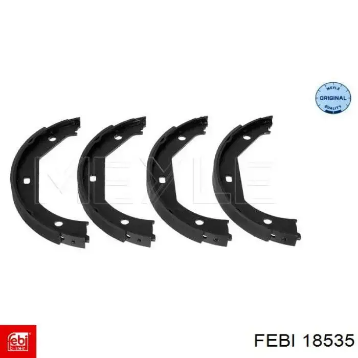 Zapatas de freno de mano Febi 18535 precio, desde 30,61 EUR