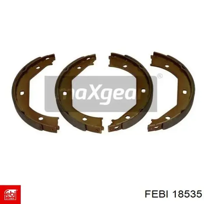 Comprar 18535 Febi Juego de zapatas de frenos, freno de estacionamiento