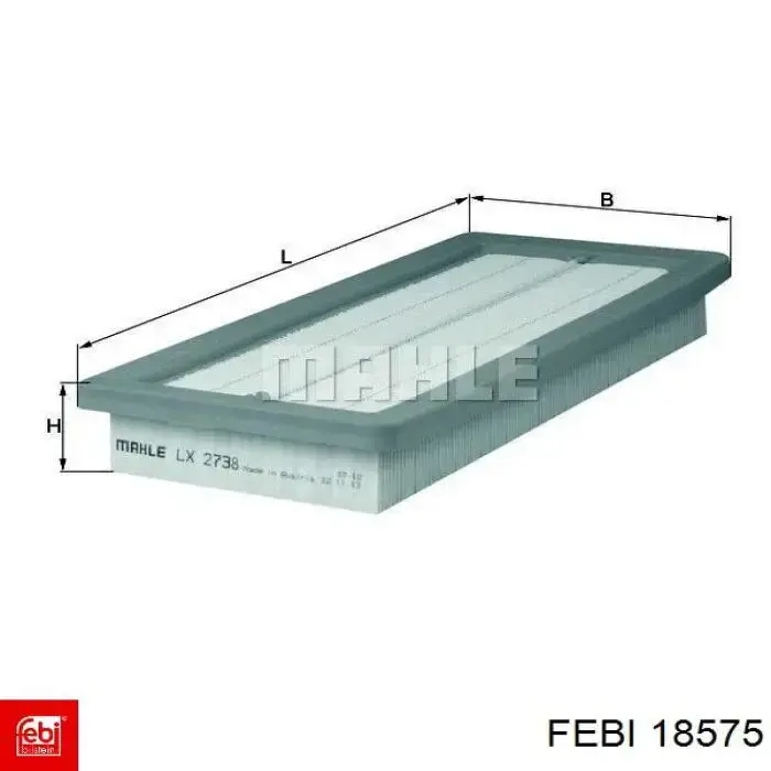 Fuelle, palier delantero exterior Febi 18575 precio, desde 15,29 EUR