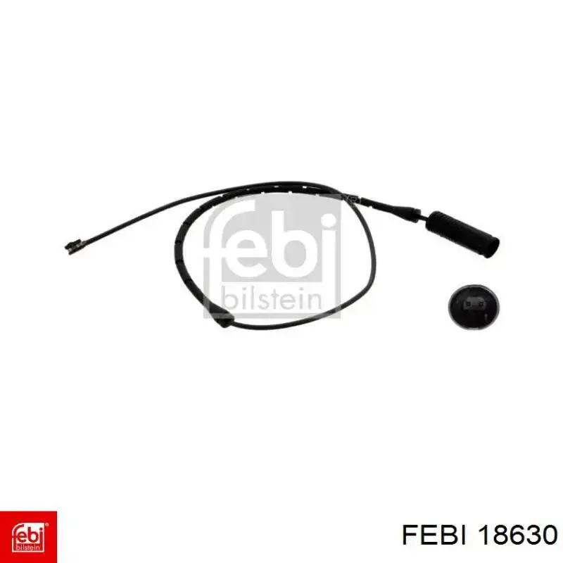 Disco de freno trasero 18630 Febi