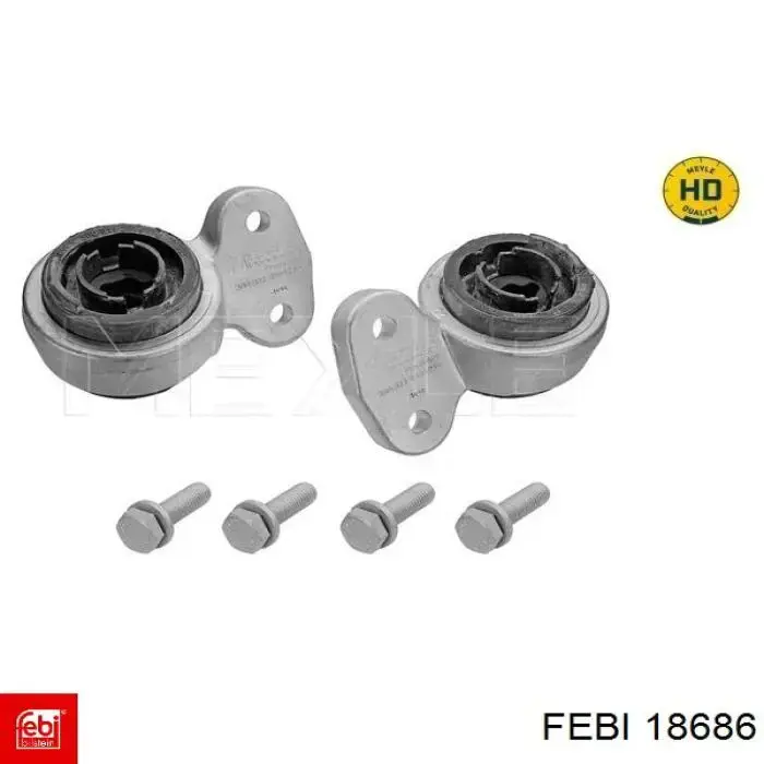 Silentblock de brazo de suspensión Febi 18686 precio, desde 28,34 EUR