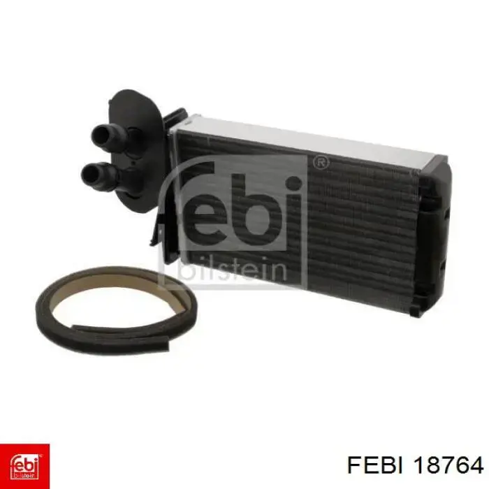 18764 Febi radiador de calefacción